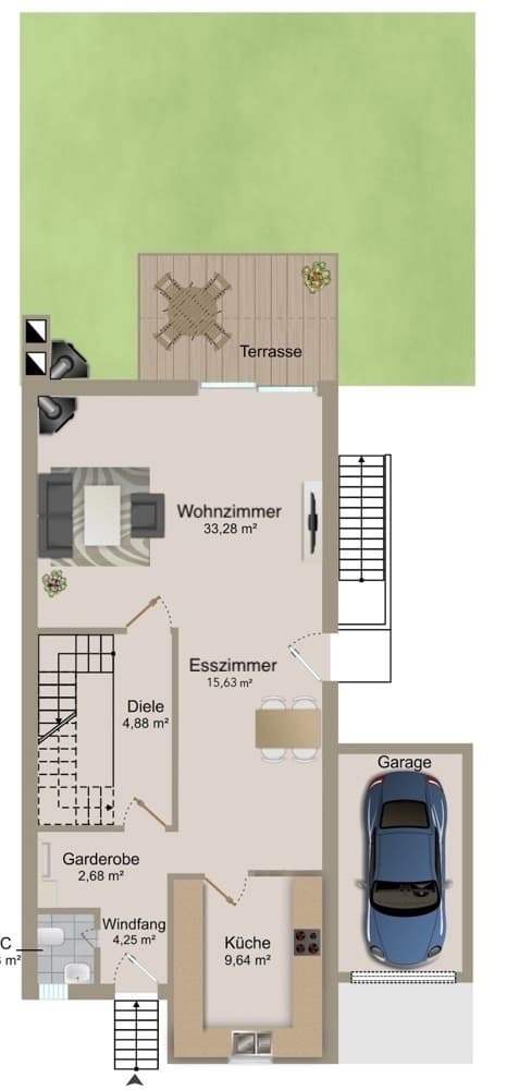 Grundriss EG