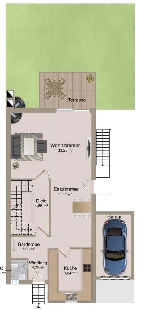 Grundriss EG