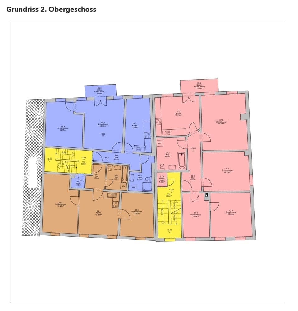 Grundriss 2. Obergeschoss