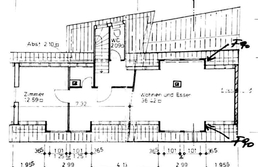 Grundriss Dachgeschoss