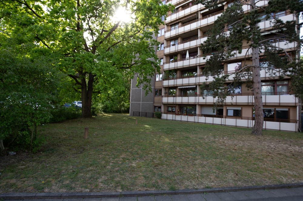 Außenansicht — 3-Zimmer-Wohnung mit Balkon und Stellplatz in Mainz-Mombach